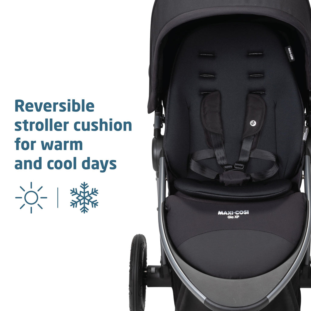 Gia XP Luxe 3-Wheel Travel System