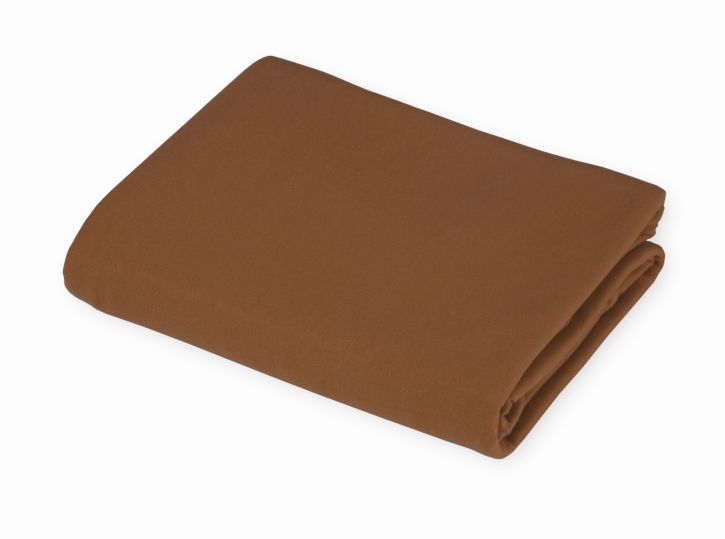 Jersey Supreme Crib Sheet, Chocolate