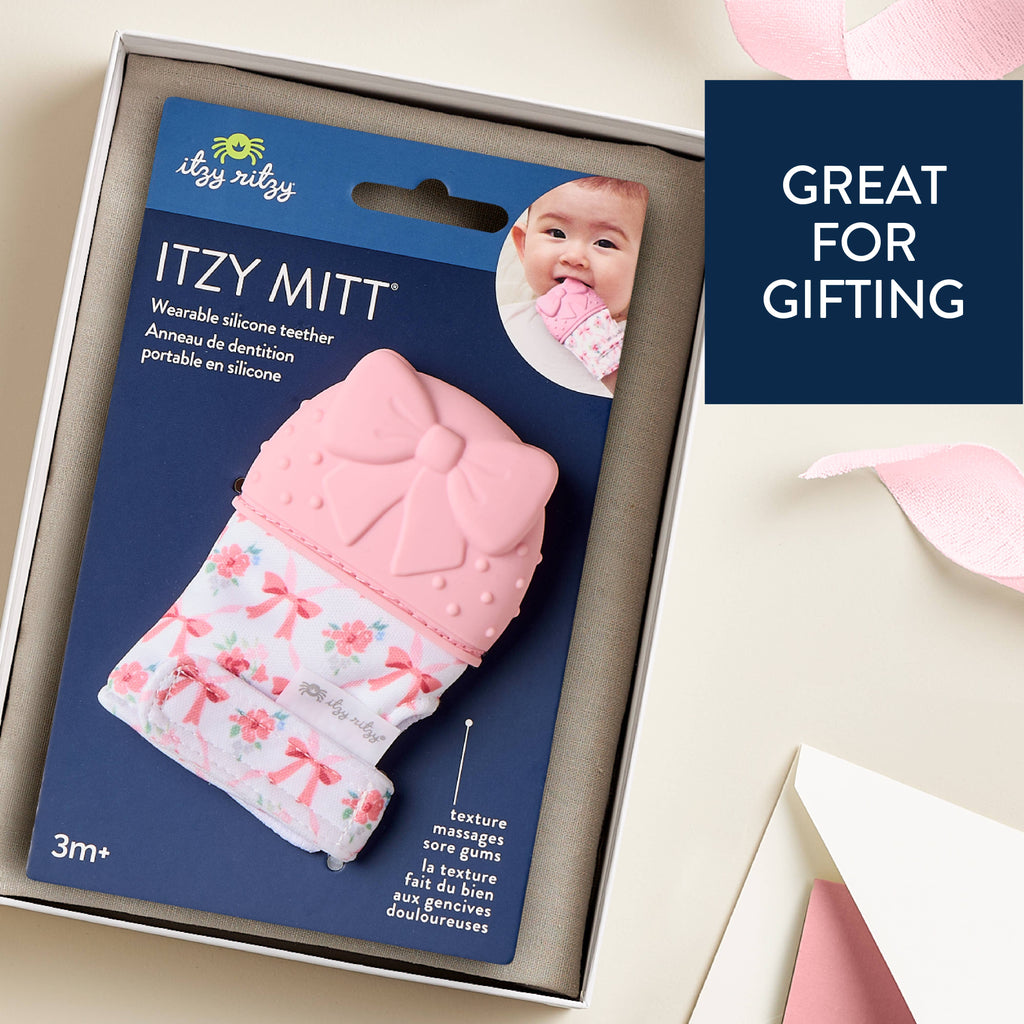 Itzy Mitt™ Silicone Teething Mitts