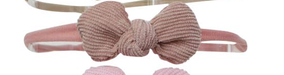 Corduroy Petal Baby Headband
