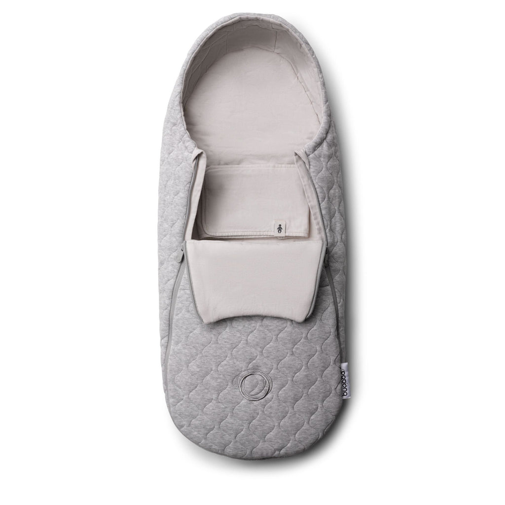 Newborn inlay in Light Grey Melange