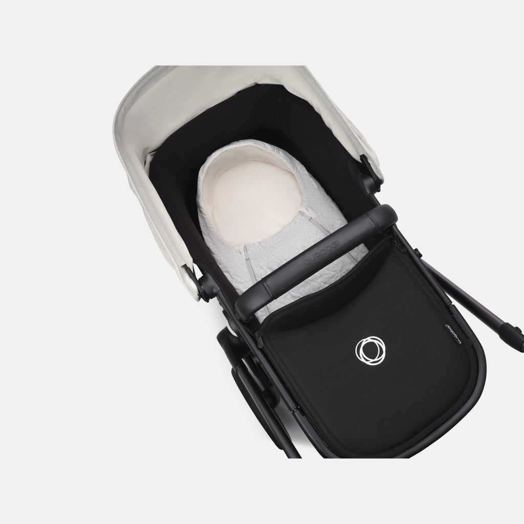 Newborn inlay in Light Grey Melange