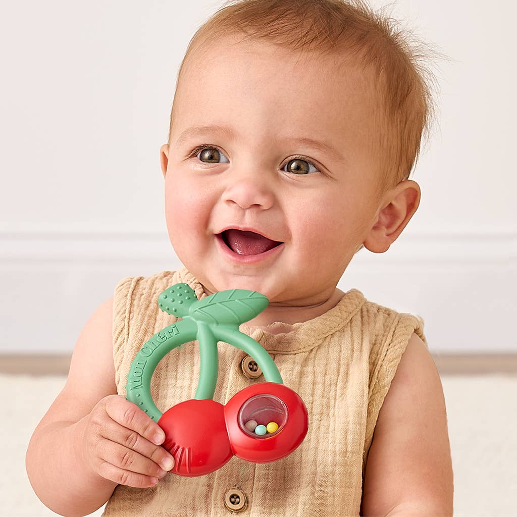 Bitzy Shake™ - Silicone Teether with Rattle