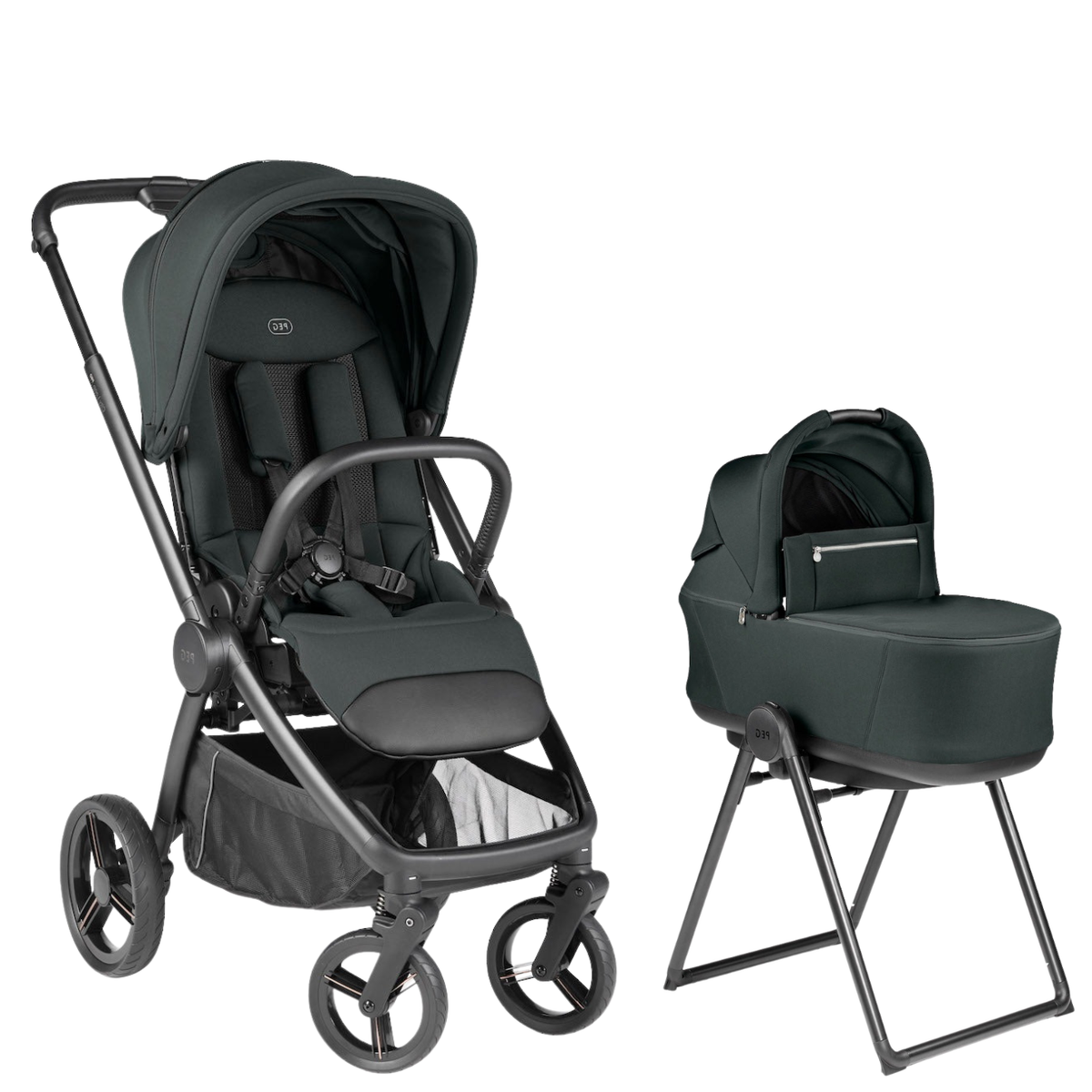 City Loop Pro + Pop-Up Bassinet with Stand