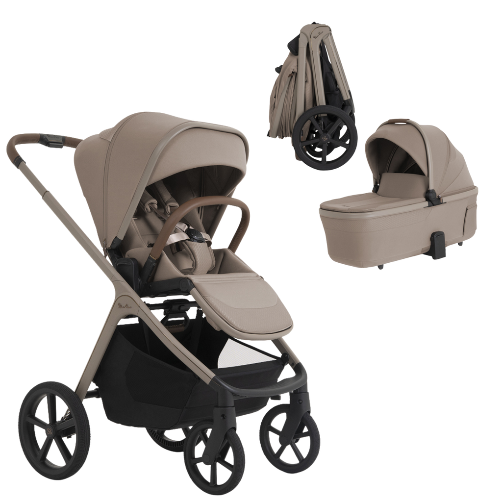 Cove 2 Full-Size All-Terrain Stroller + Folding Bassinet Bundle