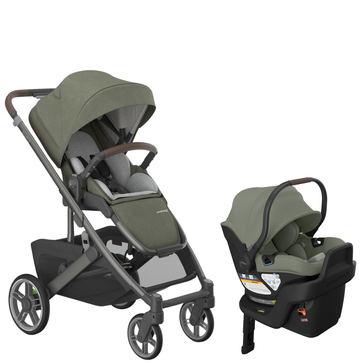 Cruz V3 Stroller + ARIA V2 Travel System