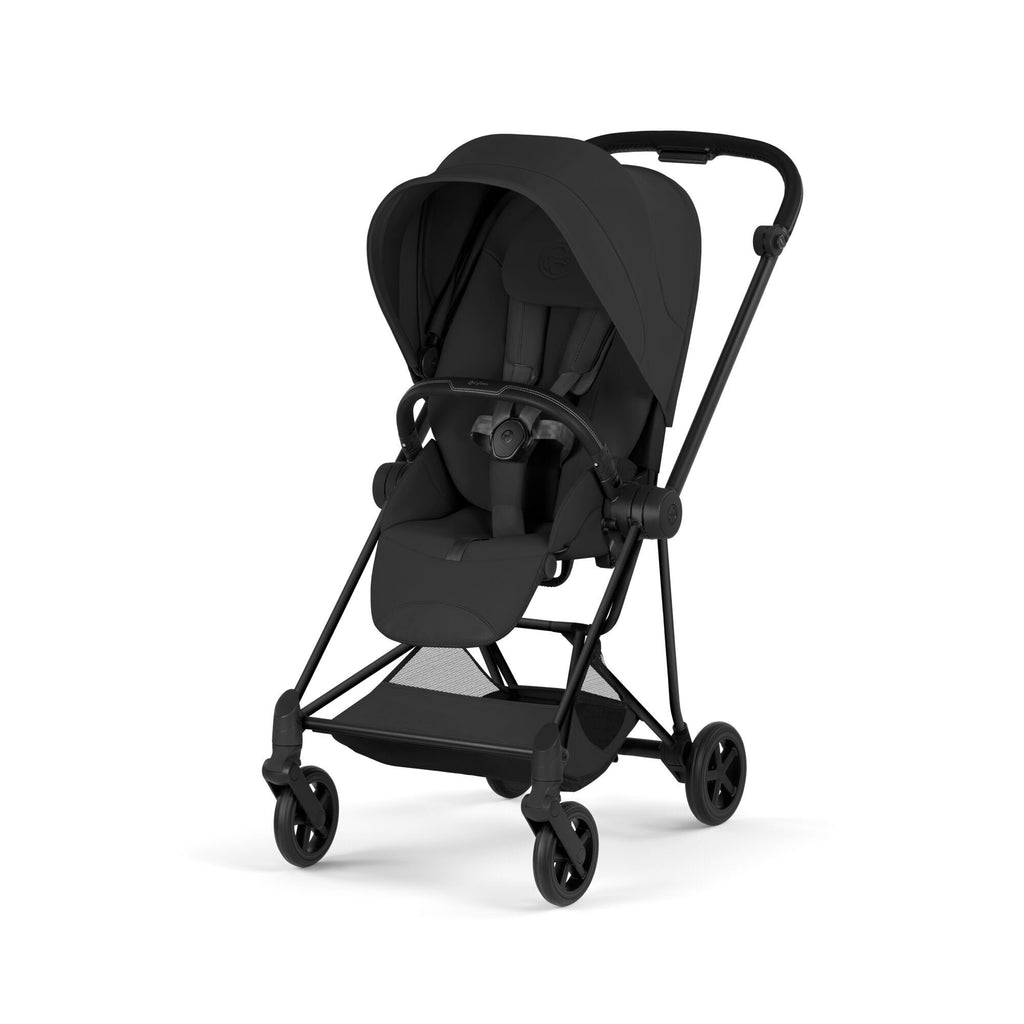 MIOS Compact City Stroller - Style Collection - Matte Black Frame