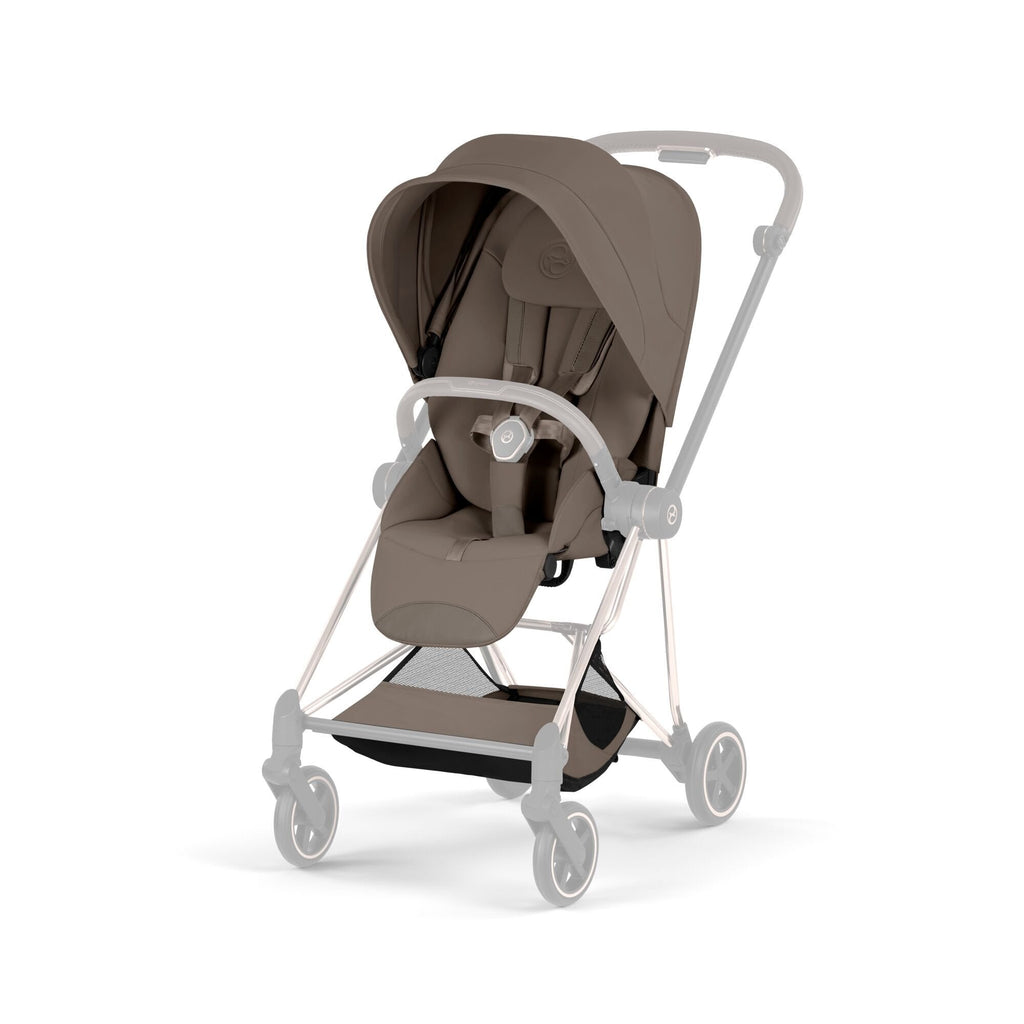 MIOS Compact City Stroller - Style Collection - Matte Black Frame