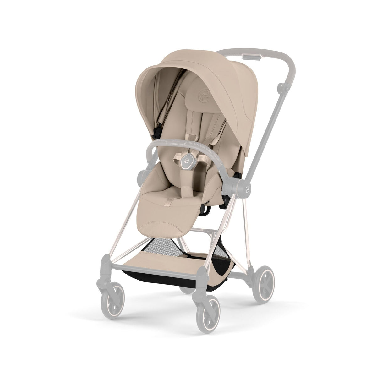 MIOS Compact City Stroller - Style Collection - Matte Black Frame