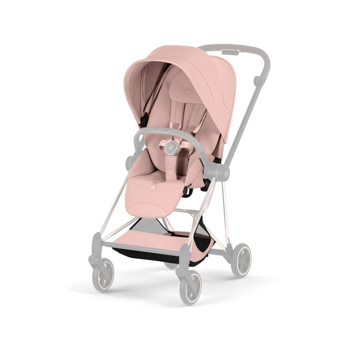 MIOS Compact City Stroller - Style Collection - Matte Black Frame