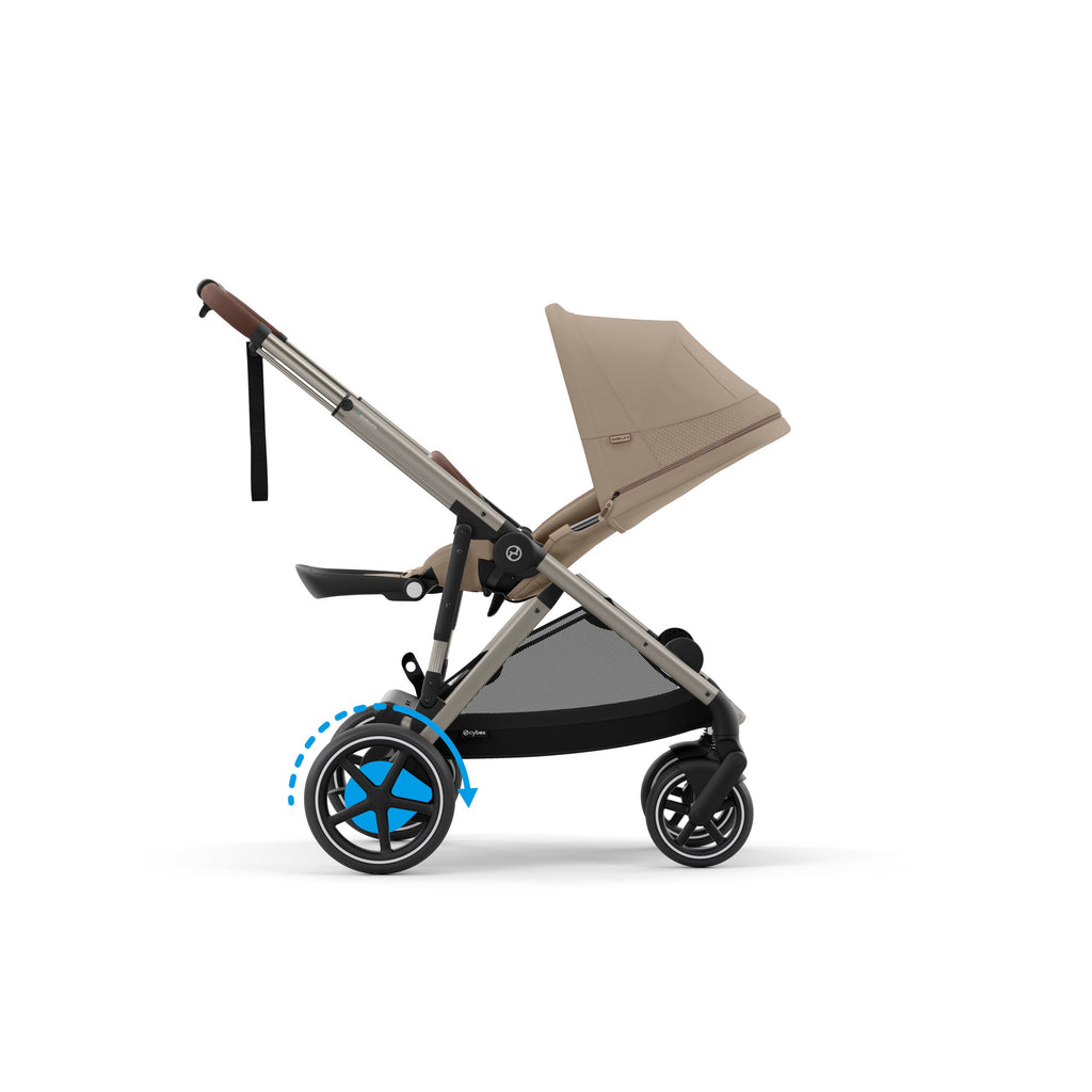 e-Gazelle S Electronic Stroller + Cot