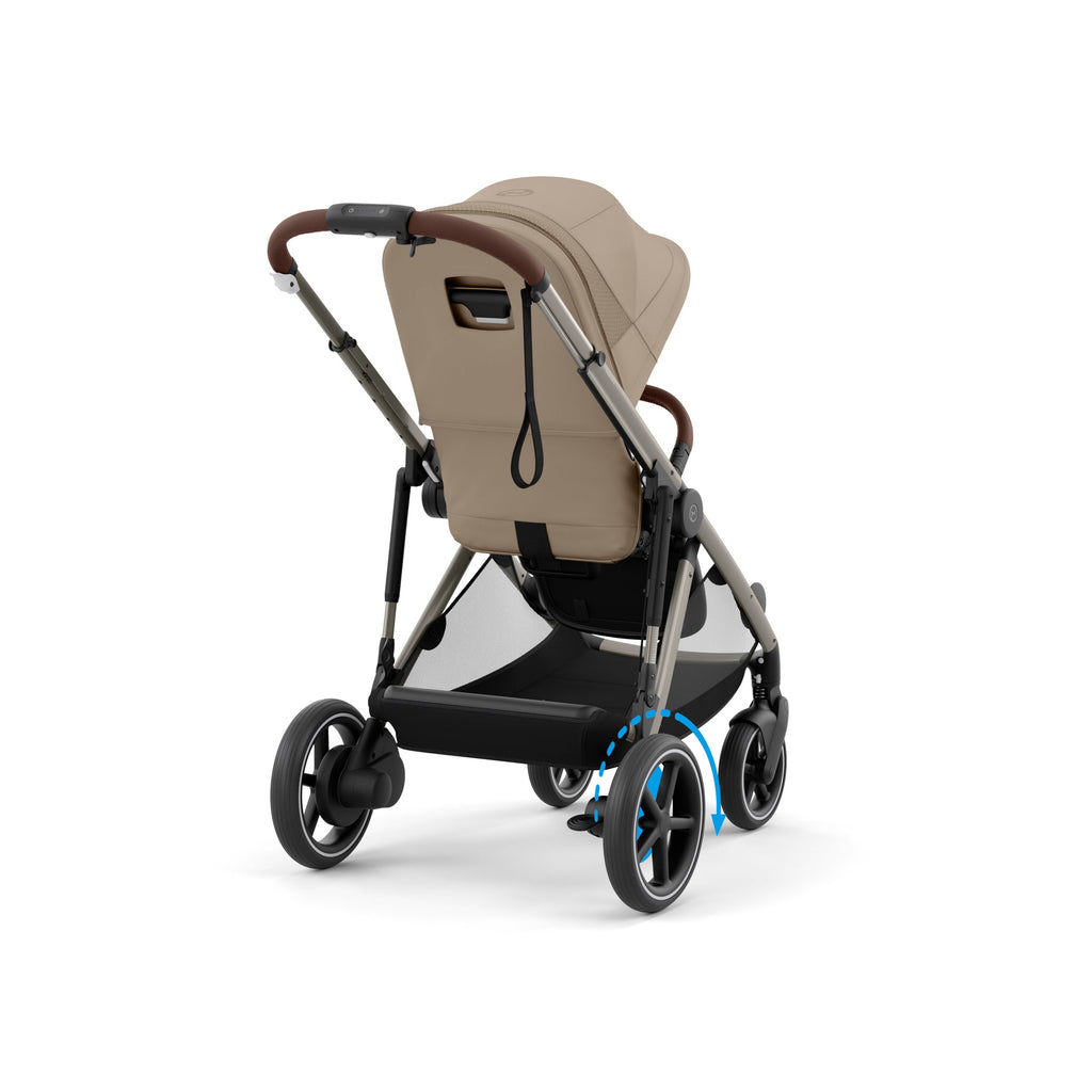e-Gazelle S Electronic Stroller + Cot