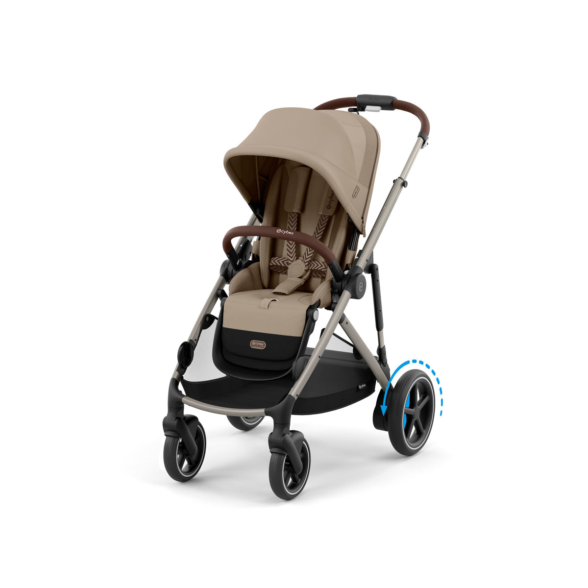 e-Gazelle S Electronic Stroller + Cot