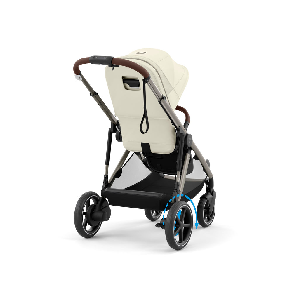 e-Gazelle S Electronic Stroller + Cot