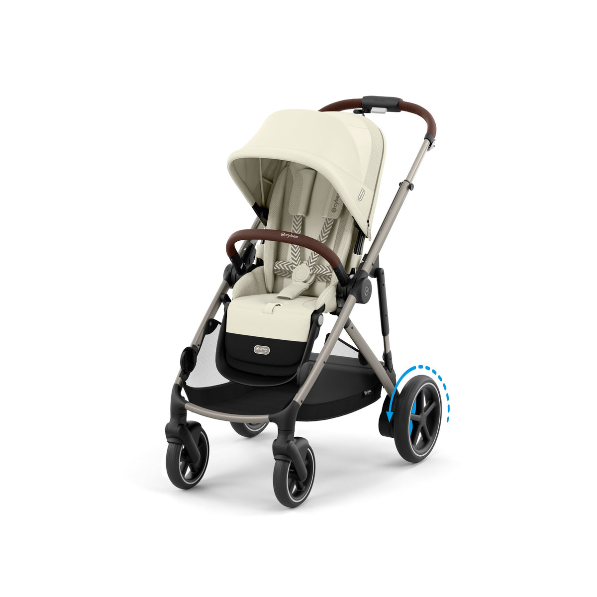 e-Gazelle S Electronic Stroller + Cot