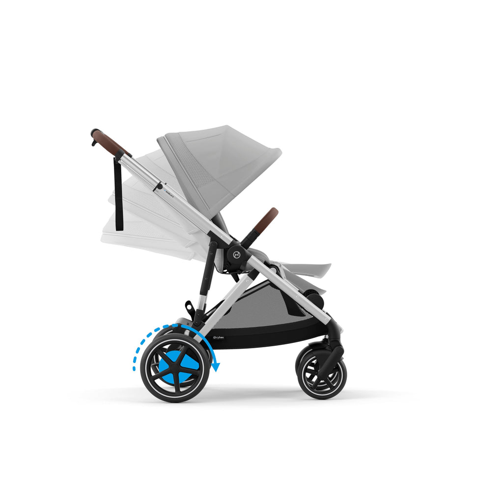 e-Gazelle S Electronic Stroller + Cot
