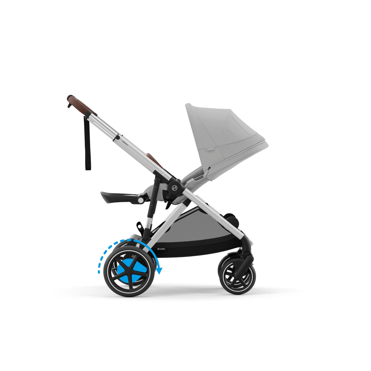 e-Gazelle S Electronic Stroller + Cot