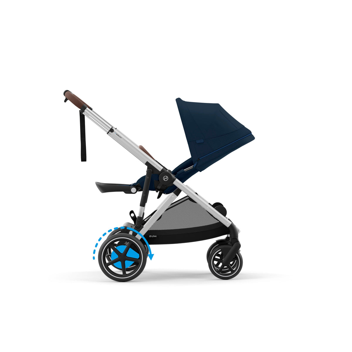 e-Gazelle S Electronic Stroller + Cot