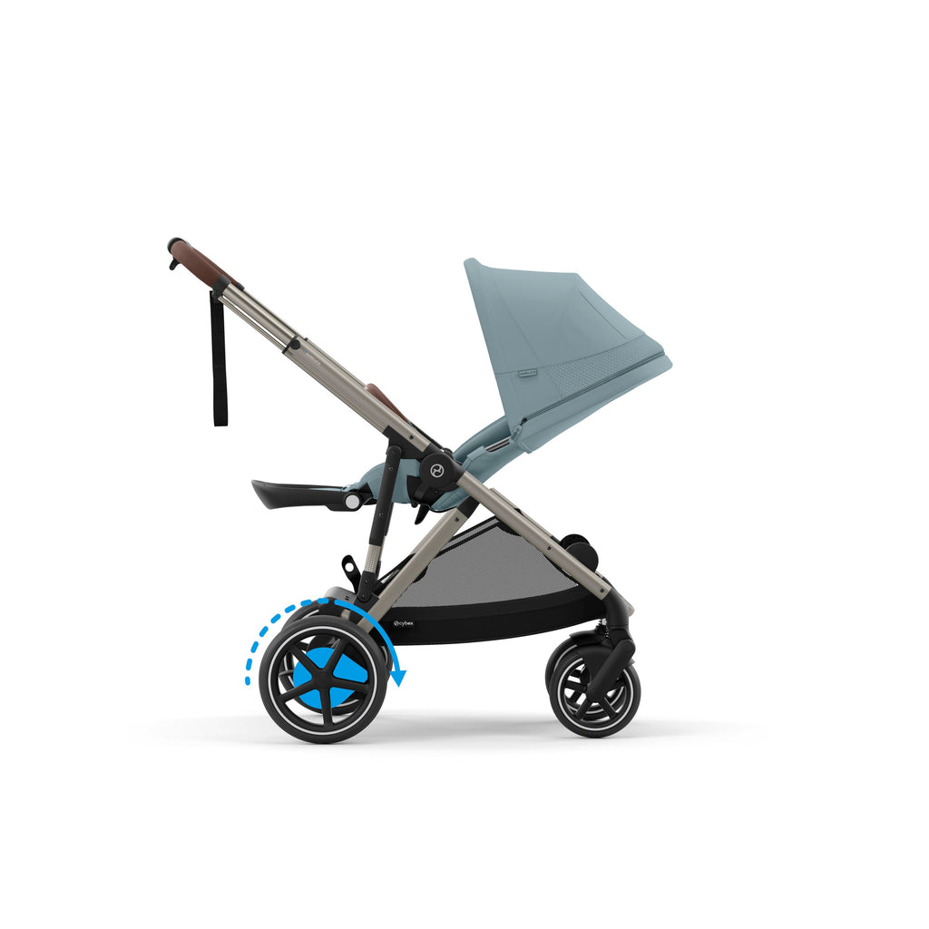 e-Gazelle S Electronic Stroller + Cot