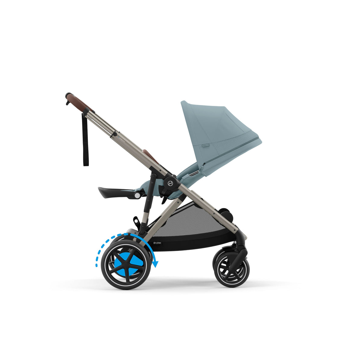 e-Gazelle S Electronic Stroller + Cot