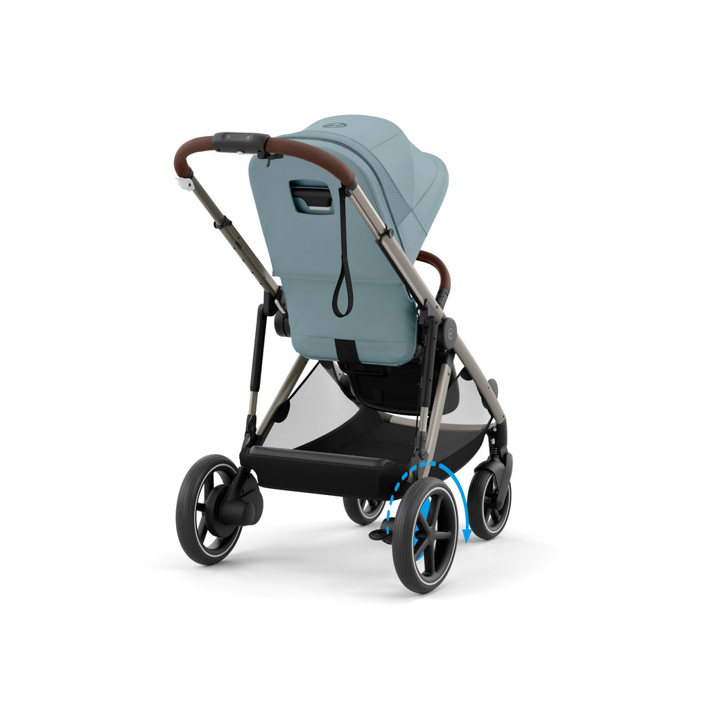 e-Gazelle S Electronic Stroller + Cot