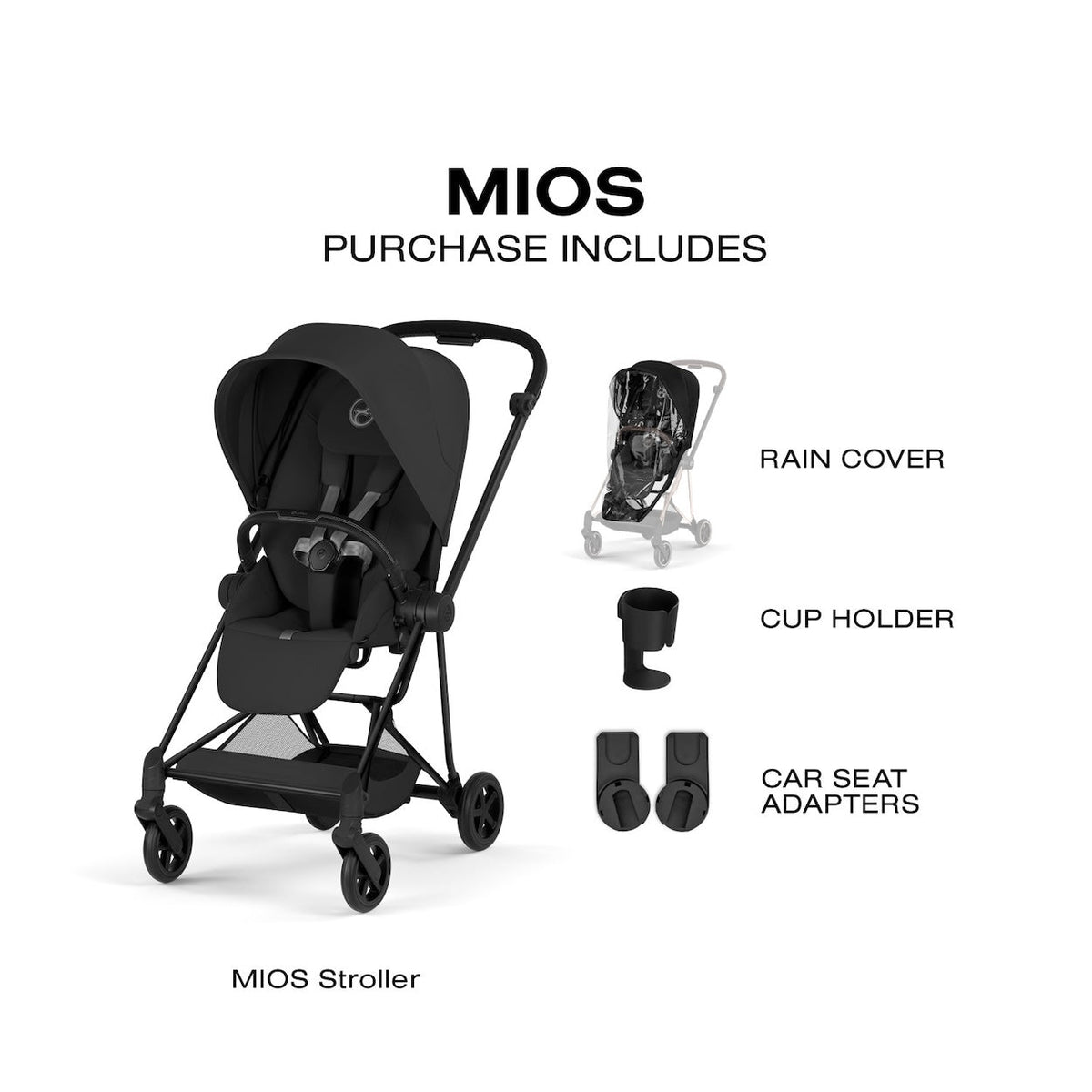 MIOS Lightweight Compact Stroller