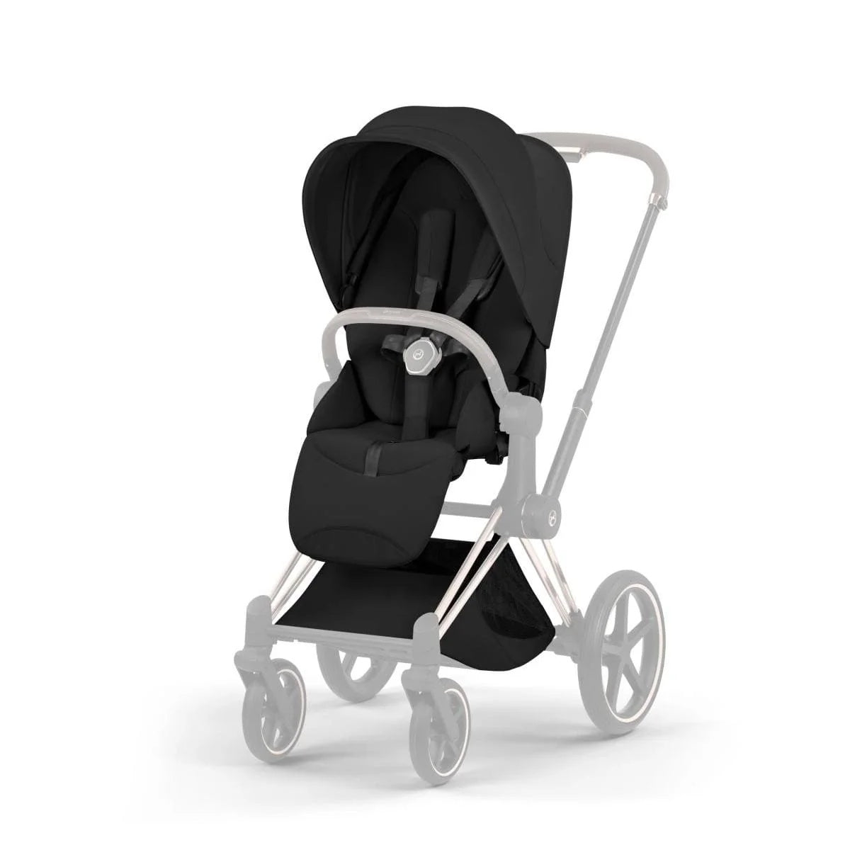 Priam Stroller - Style Collection - Chrome Frame w/ Brown