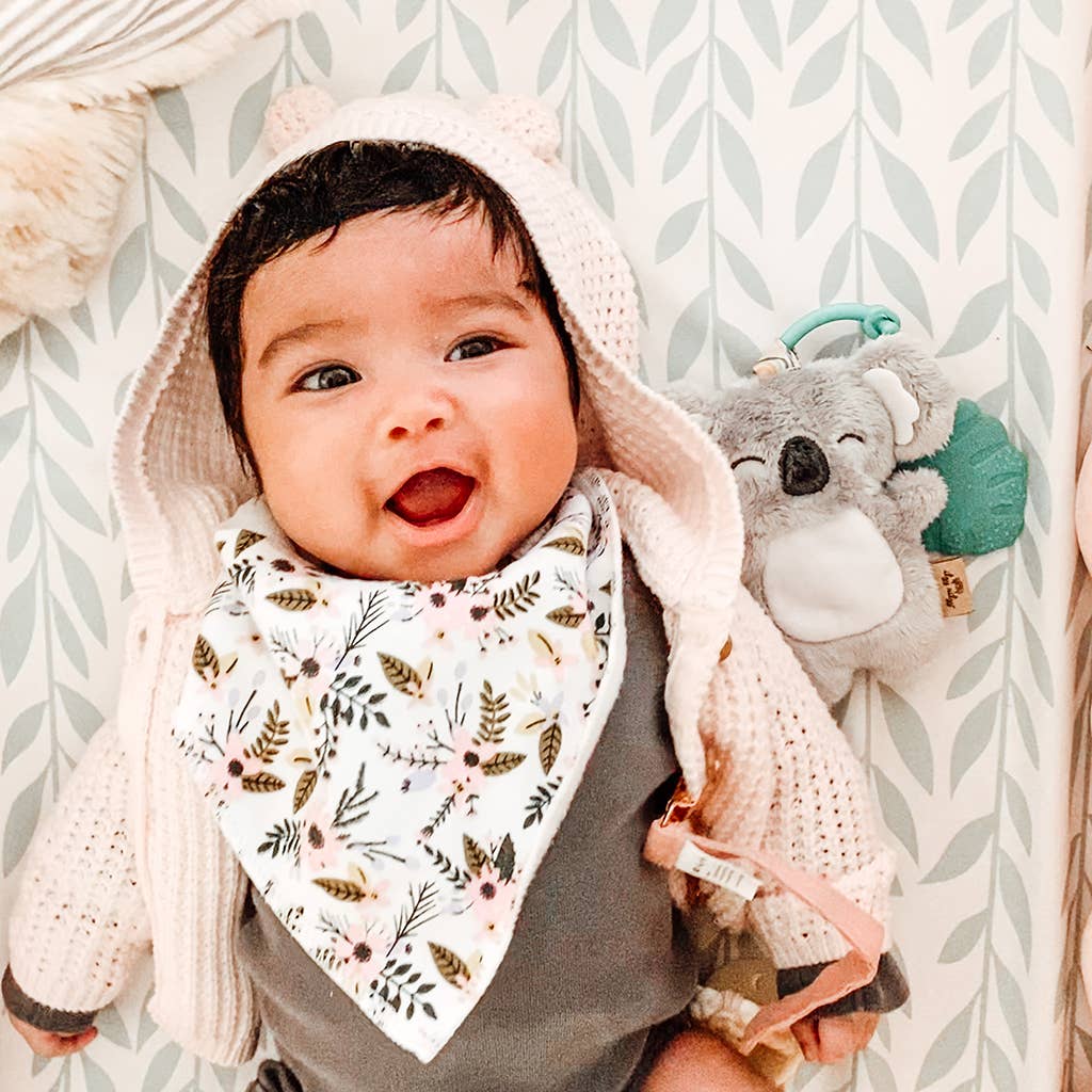 Itzy Pal™ Plush + Teether: Mushroom