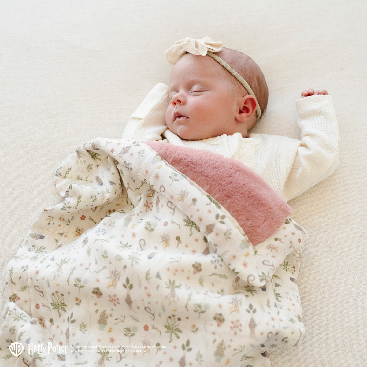 Saranoni Wizarding World™ Charm Muslin / Lush Mini Blanket