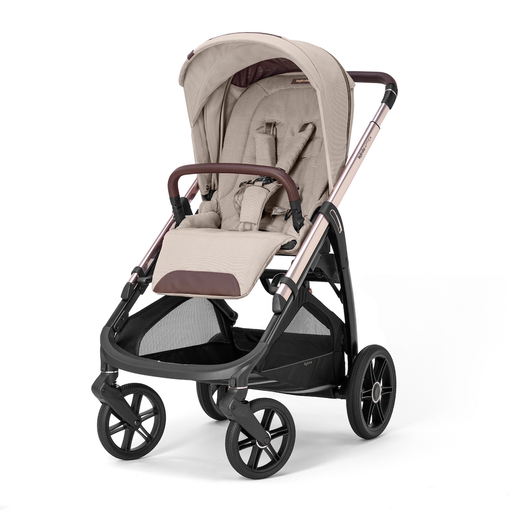 Aptica Newborn-Ready Stroller Bundle with Bassinet & Stand
