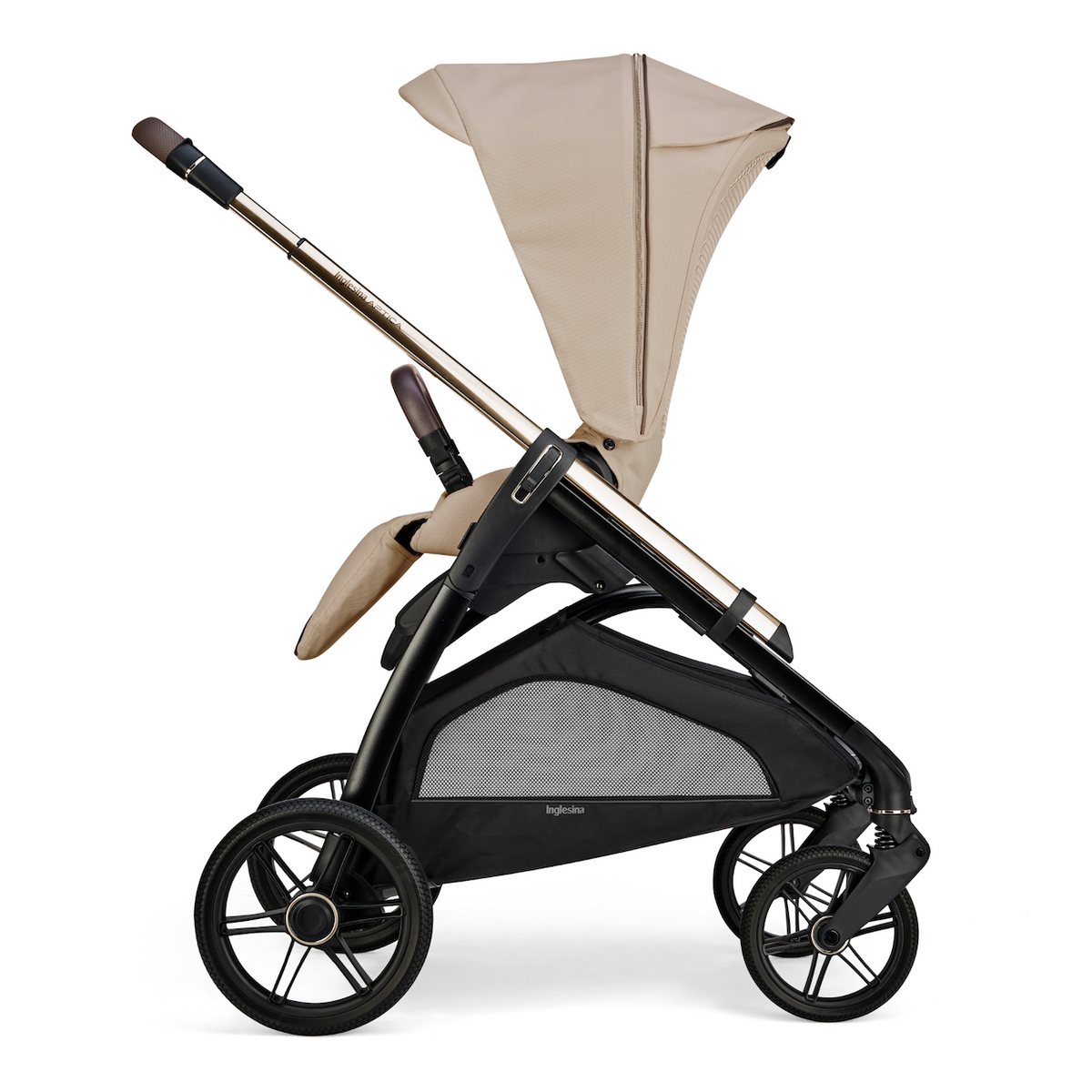 Aptica Newborn-Ready Stroller Bundle with Bassinet & Stand