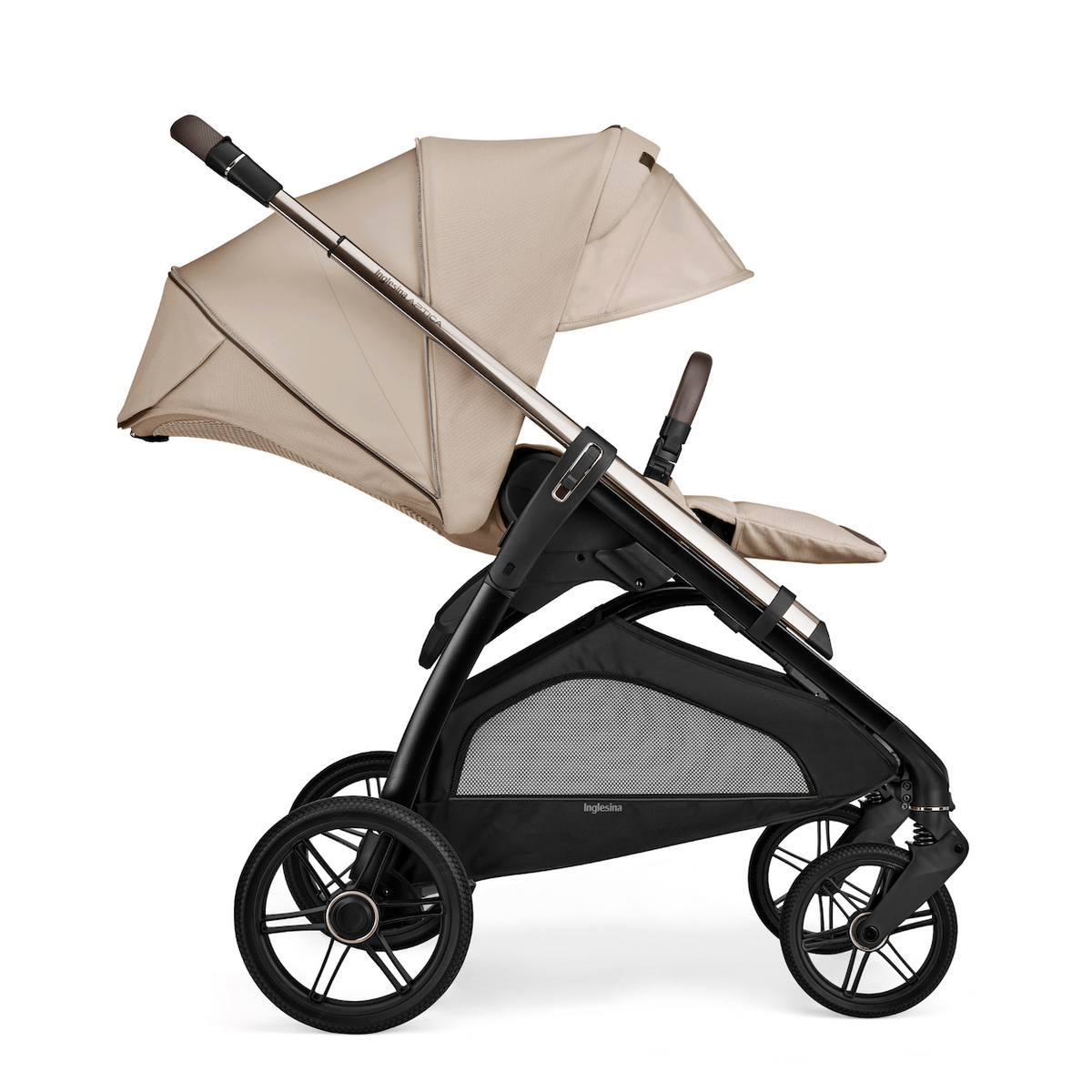 Aptica Newborn-Ready Stroller Bundle with Bassinet & Stand