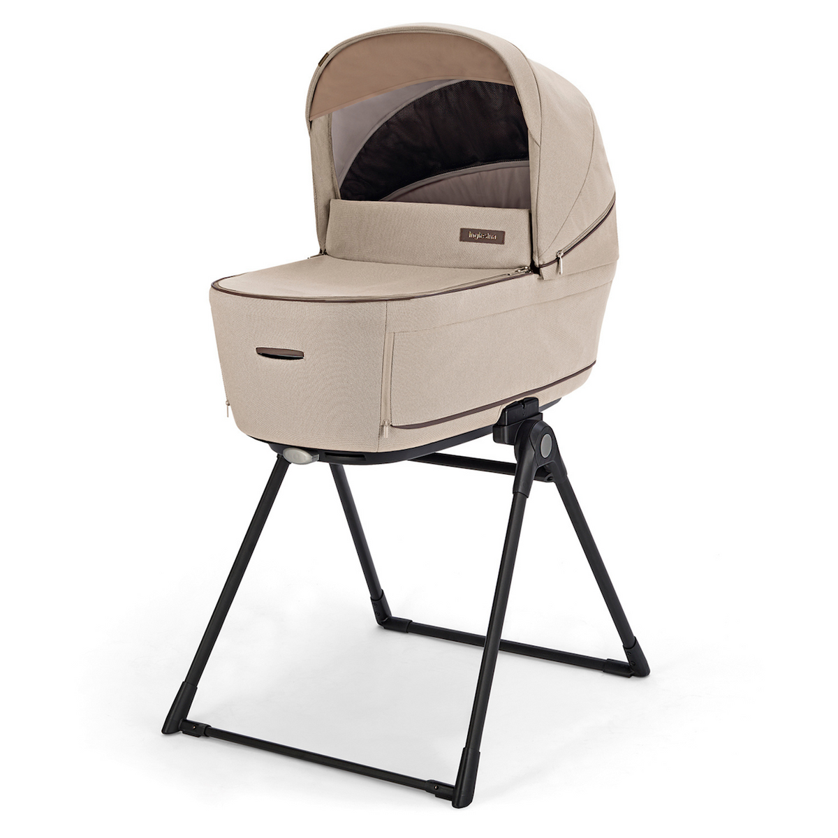 Aptica Newborn-Ready Stroller Bundle with Bassinet & Stand