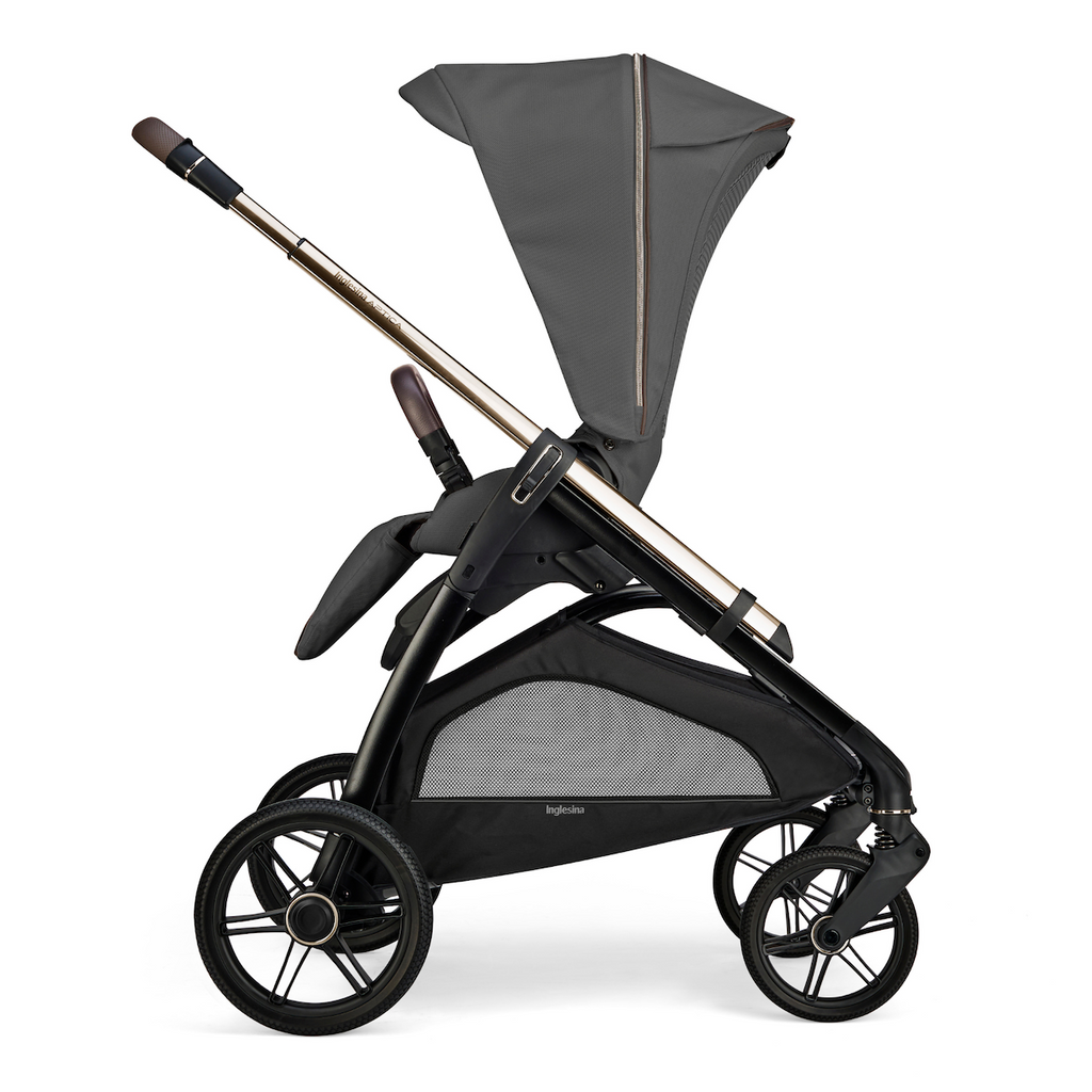 Aptica Newborn-Ready Stroller Bundle with Bassinet & Stand