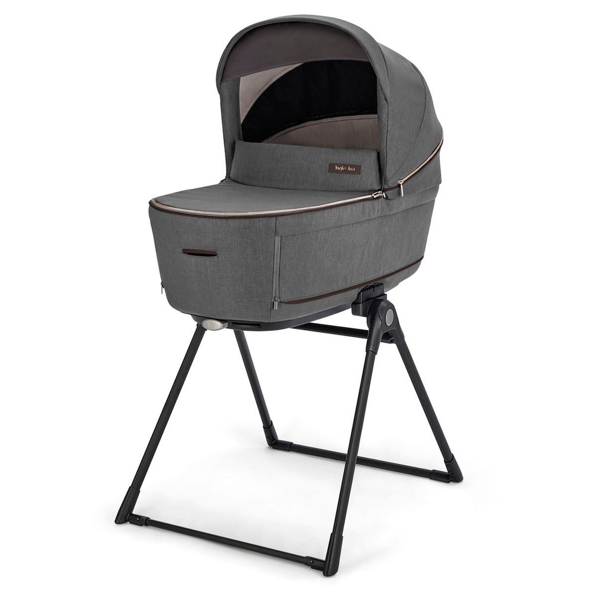 Aptica Newborn-Ready Stroller Bundle with Bassinet & Stand