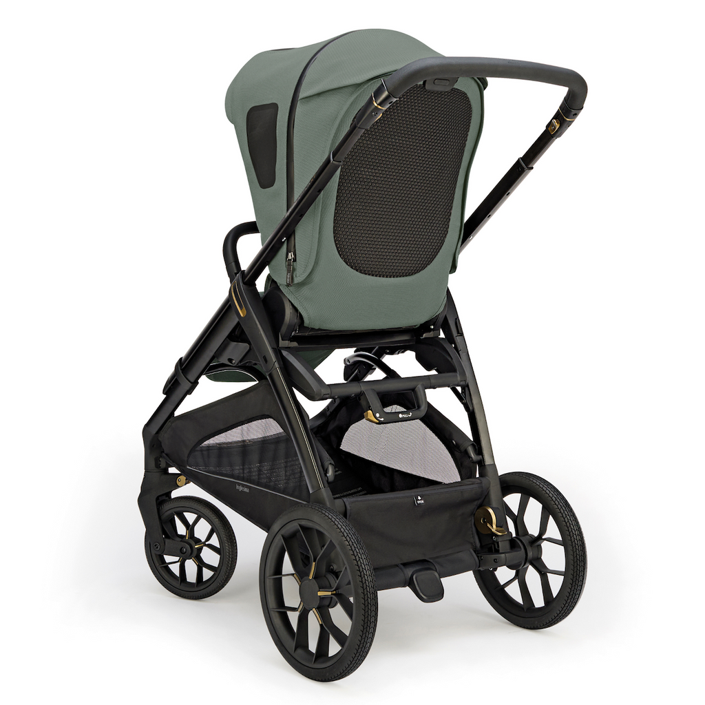 Aptica XT Newborn-Ready All-Terrain Stroller Bundle with Bassinet & Stand