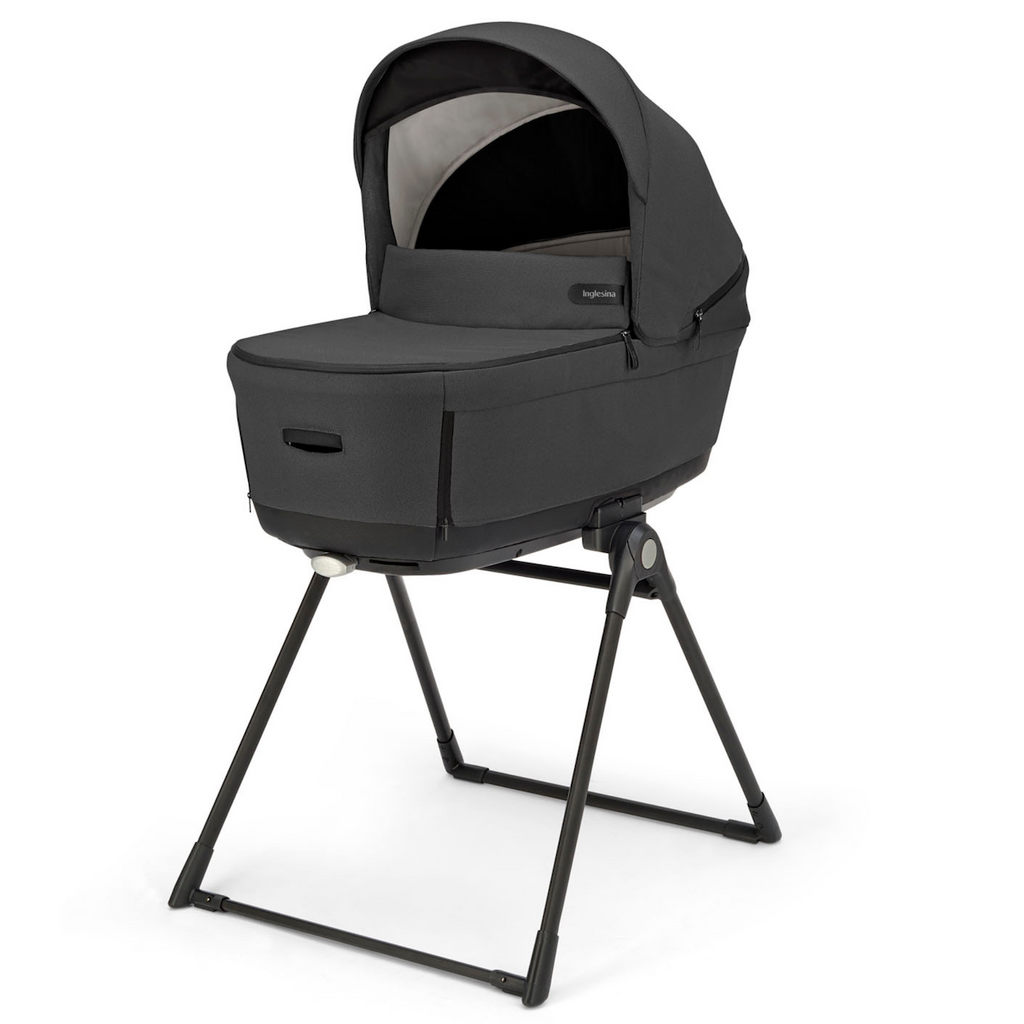 Aptica XT Newborn-Ready All-Terrain Stroller Bundle with Bassinet & Stand