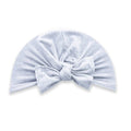 Knot Turban Headband in Heather Grey