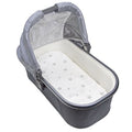 Kushies Organic Bassinet Sheet in Grey Star