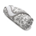 Liz & Roo Gray Suzani Minky Blanket