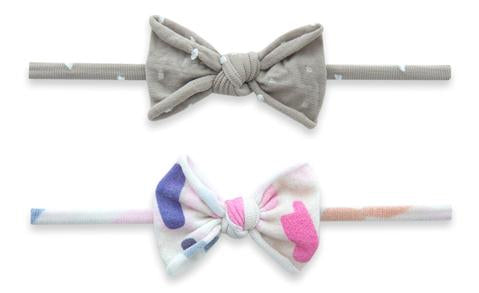 Mini Skinny Headband in Newborn Neutral