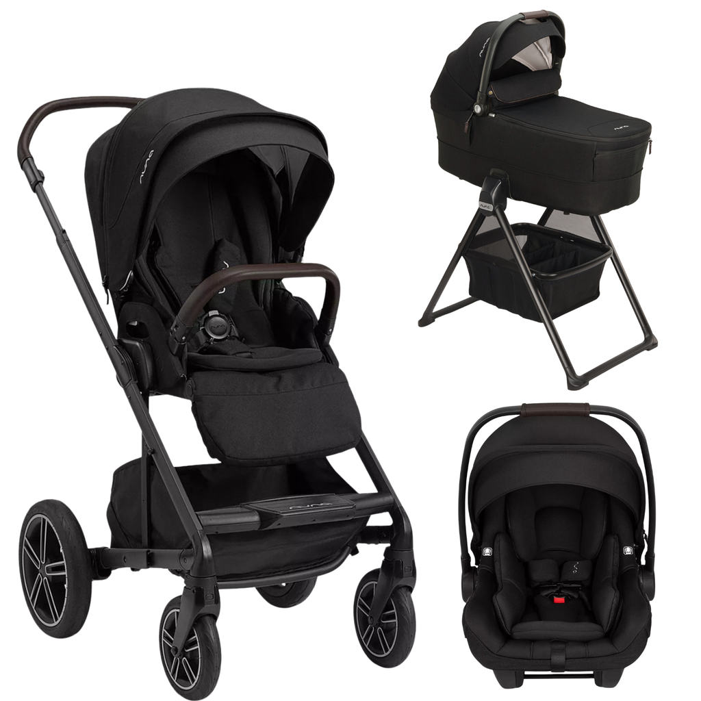 Mixx Next + Pipa Aire rx + Bassinet w/ Stand