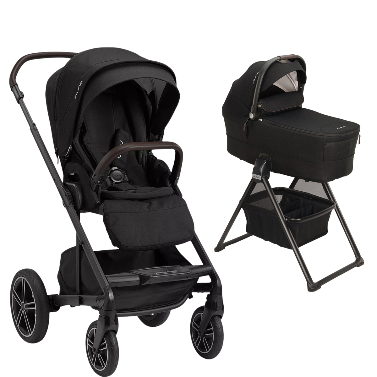 Mixx Next Stroller + Bassinet Caviar