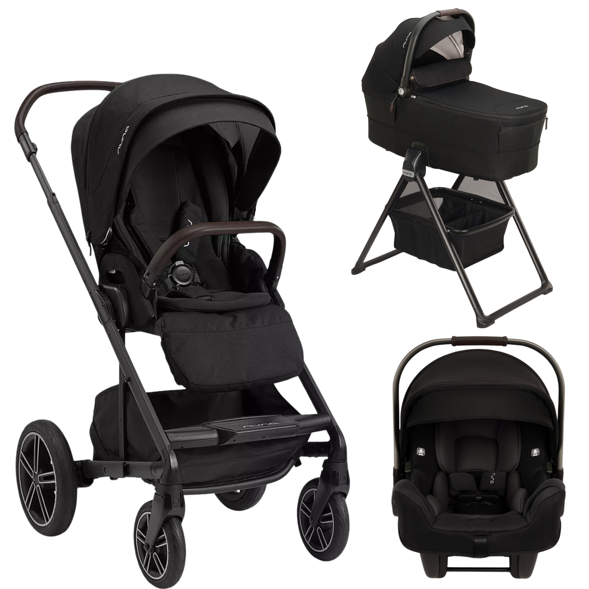 Mixx Next + PIPA RX Travel System + MIXX Bassinet w/ Stand