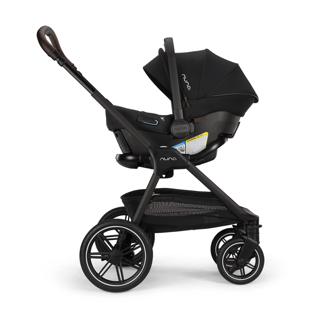 TRIV LX + PIPA urbn Travel System + Bassinet w/ Stand in Caviar