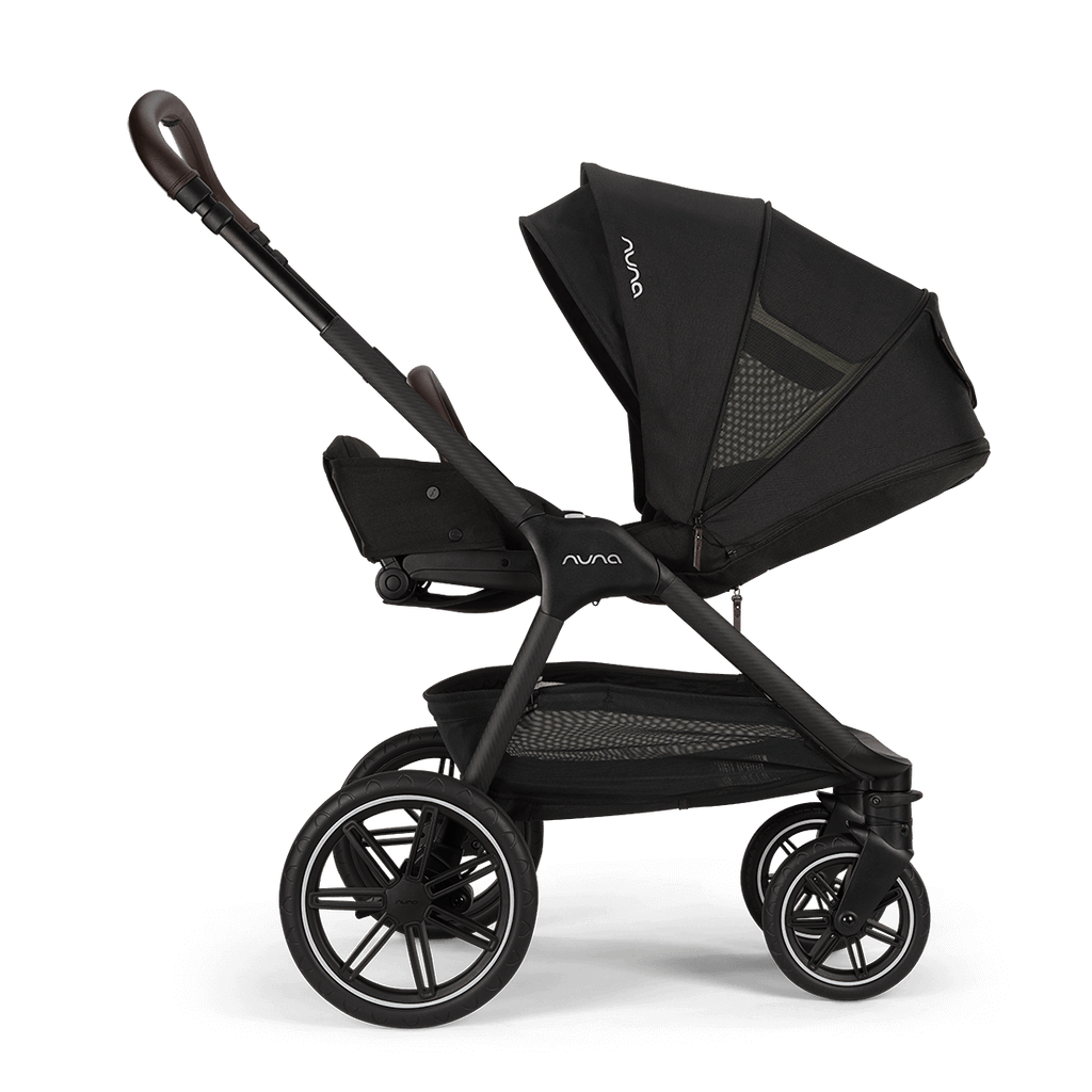 TRIV LX + PIPA urbn Travel System + Bassinet w/ Stand in Caviar