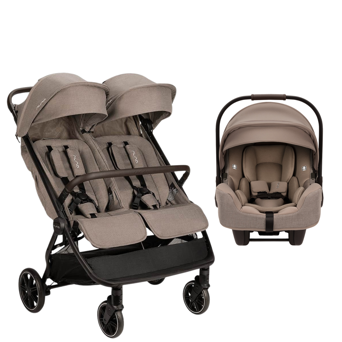 TRVL dubl + PIPA RX Travel System