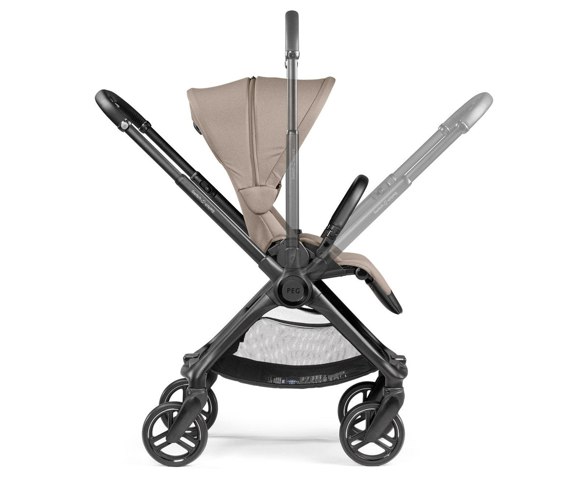 Switch Modular Stroller + Culla Flex Bassinet w/ Stand