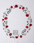 Photo Blanket in Summer Poppy
