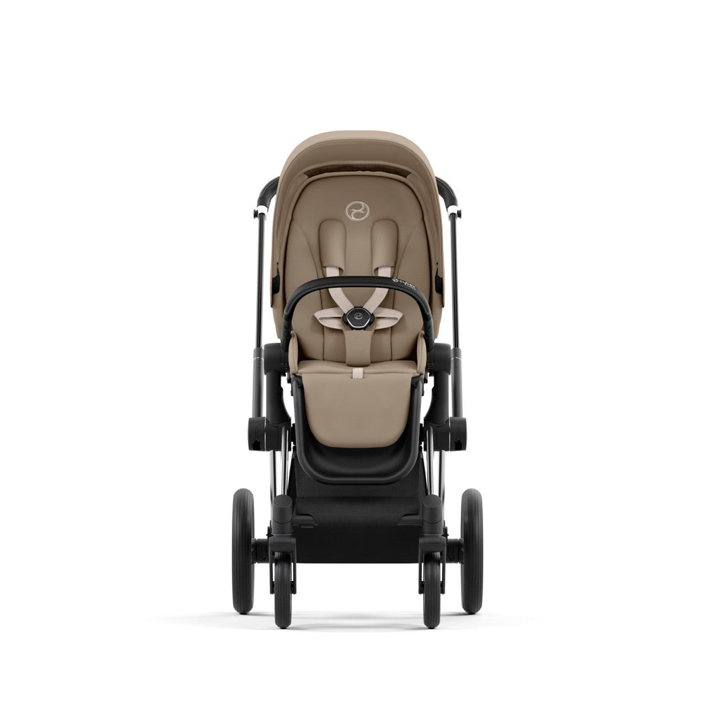 Priam 4 Stroller w/ Chrome Frame + Black Handle